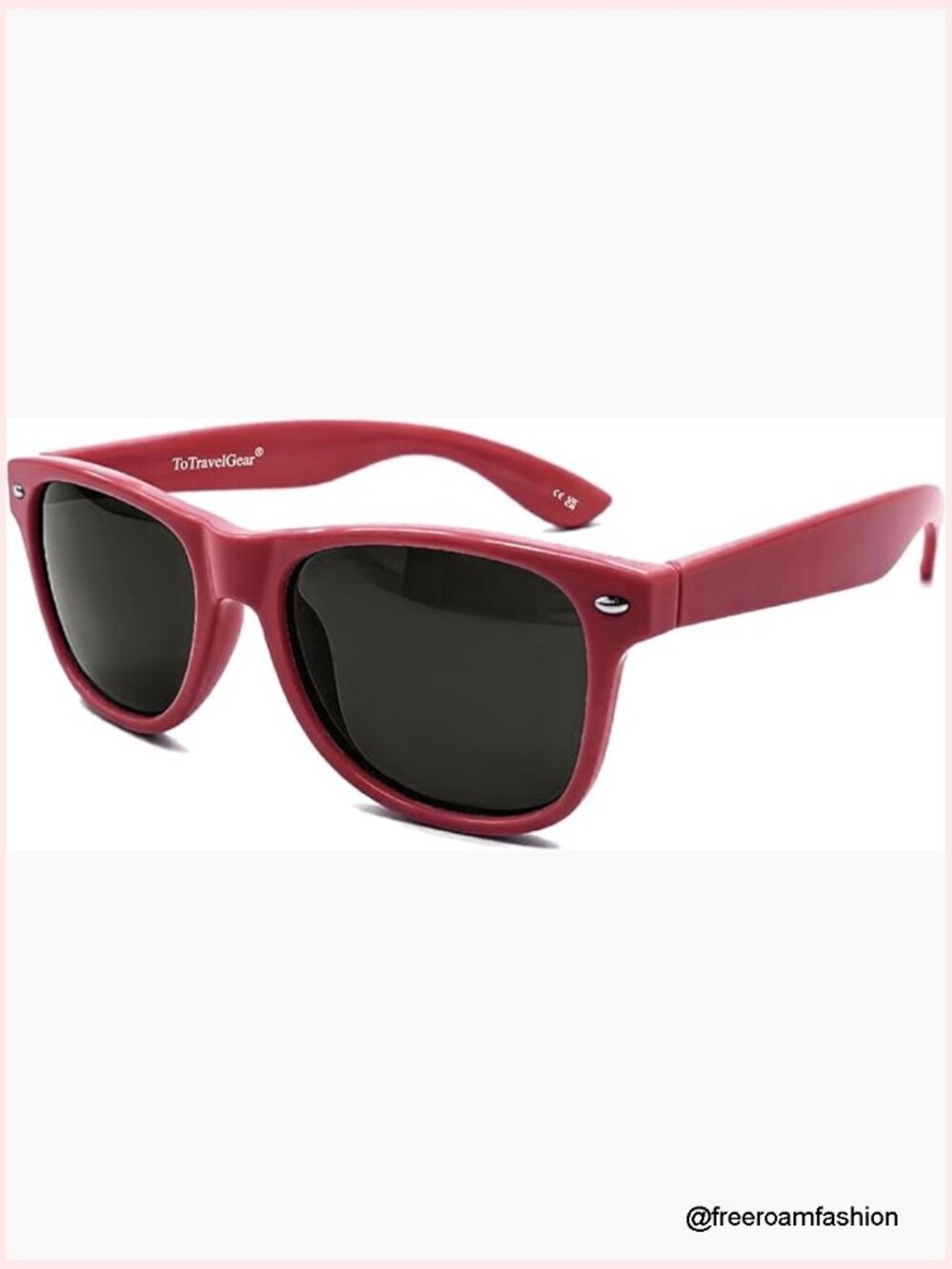 Retro Square Polarized Sunglasses UV Protection Driving Traveling